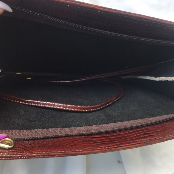 Custom made Oversized Large Alligator clutch purse.       12in x 8 1/2in - Picture 4 of 10